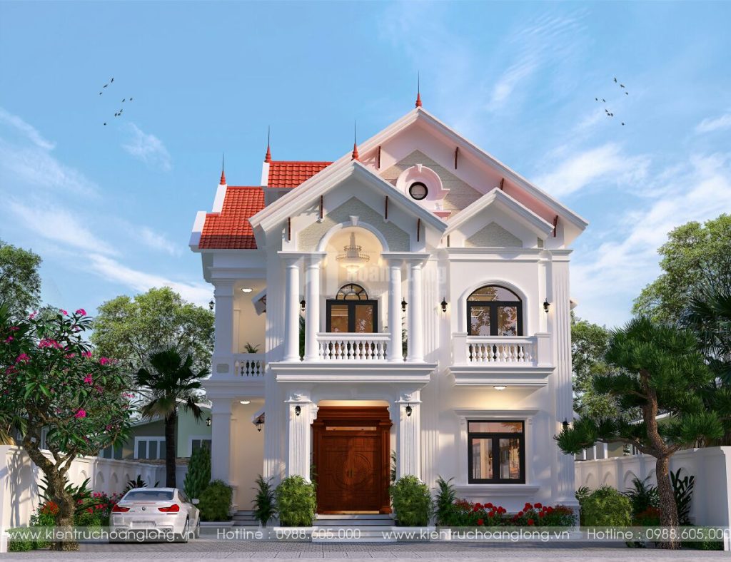 Thiết kế thi công Biệt thự Thái Nguyên [HL205021]