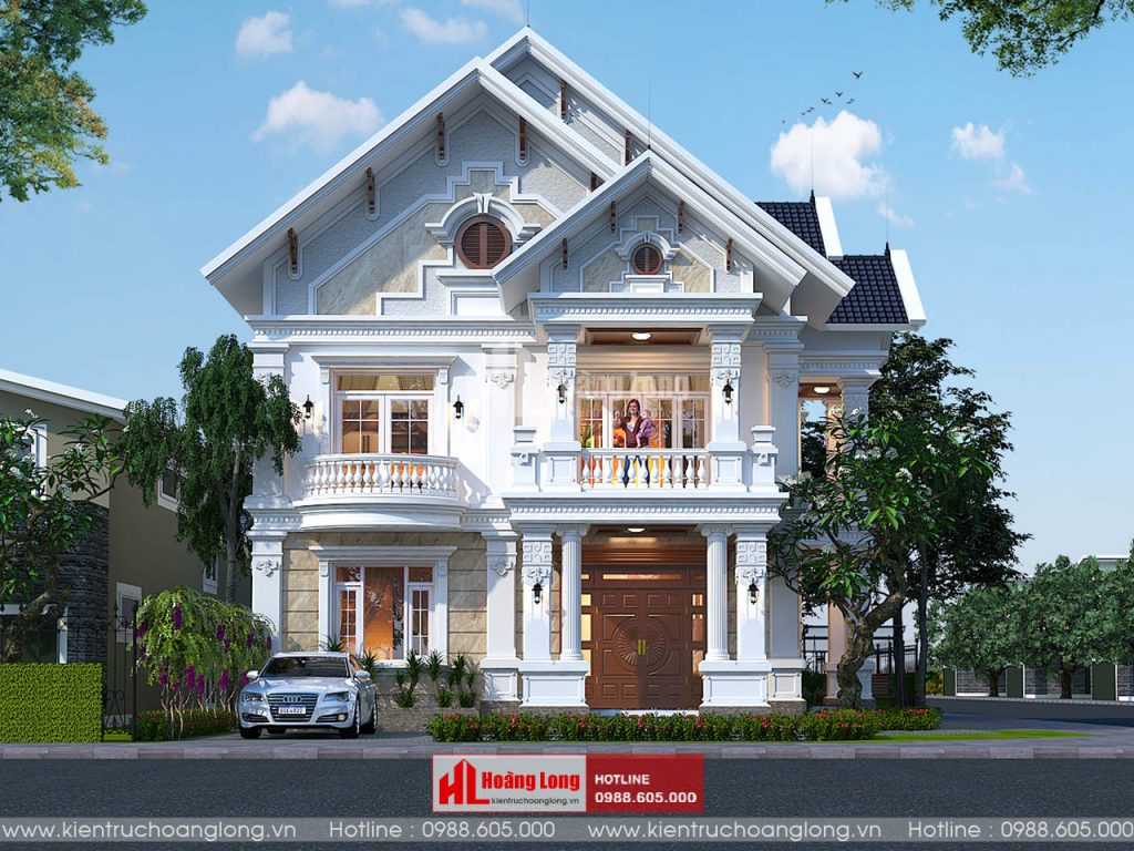 Thiết kế thi công Biệt thự tại Thái Bình [HL175022]