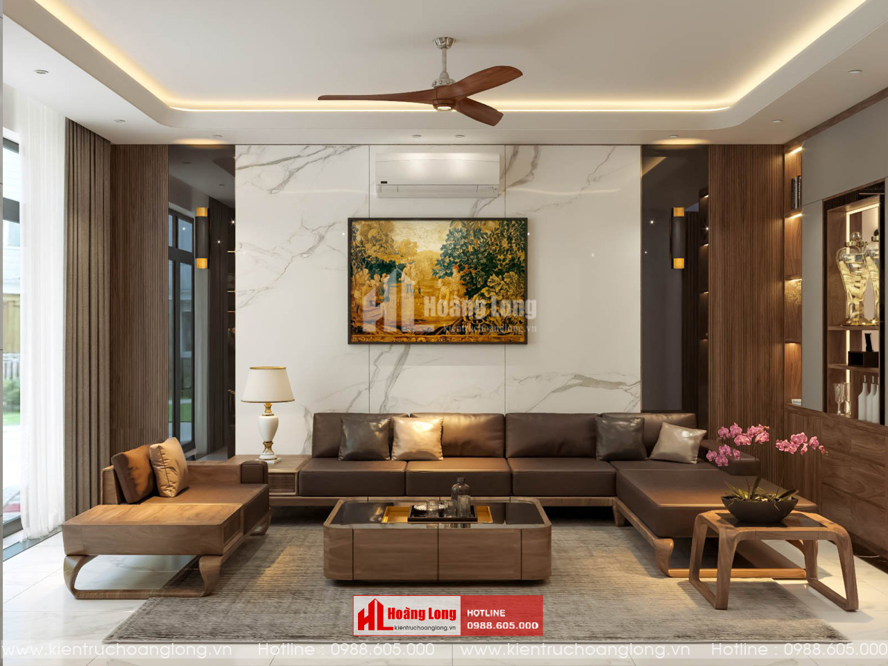 Thiết kế nội thất biệt thự hiện đại tại Thành Phố Thanh Hóa [HL361322]