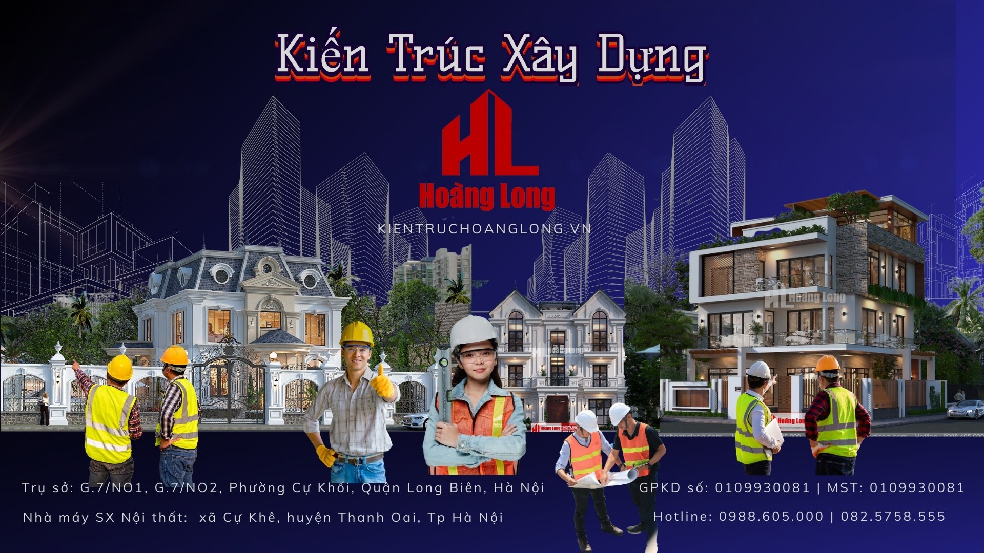 Thiet Ke Thi Cong Biet Thu Nha Pho Kien Truc Hoang Long