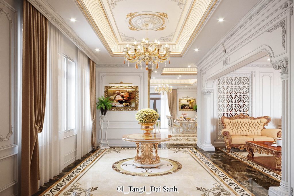 Báo giá thiết kế nội thất biệt thự