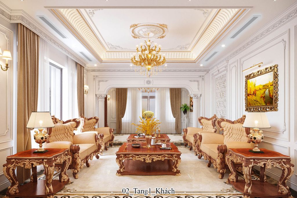 Báo giá thiết kế nội thất biệt thự