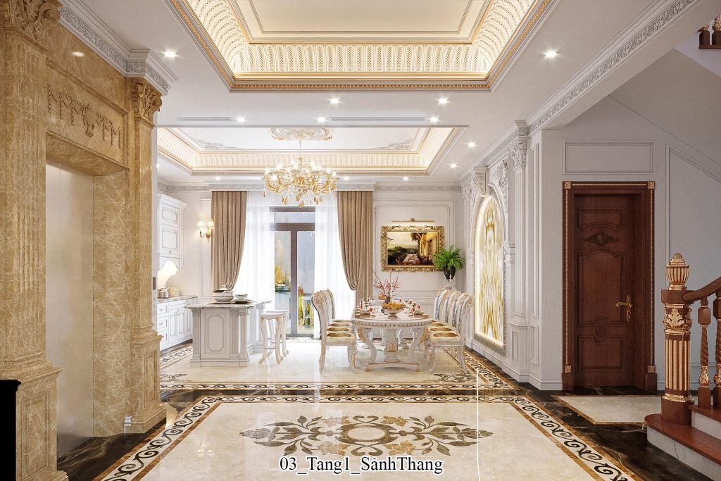 Báo giá thiết kế nội thất biệt thự