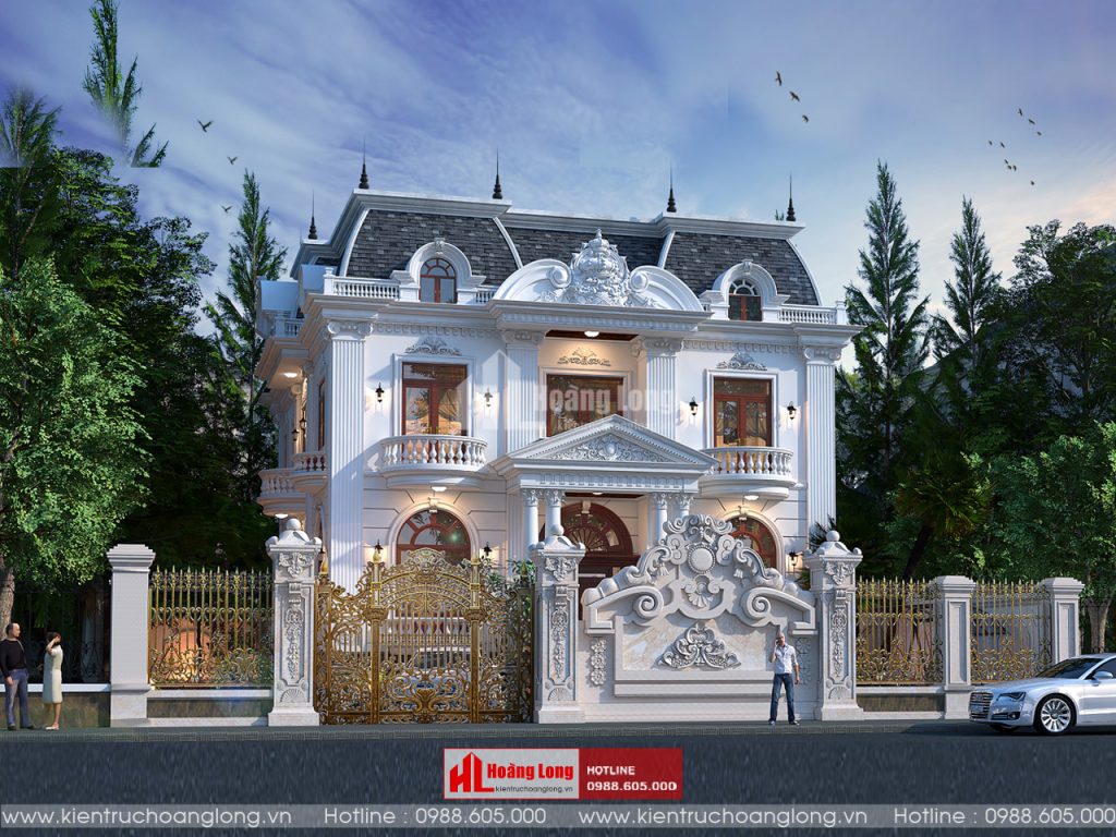 Mẫu thiết kế biệt thự 2 tầng đẹp