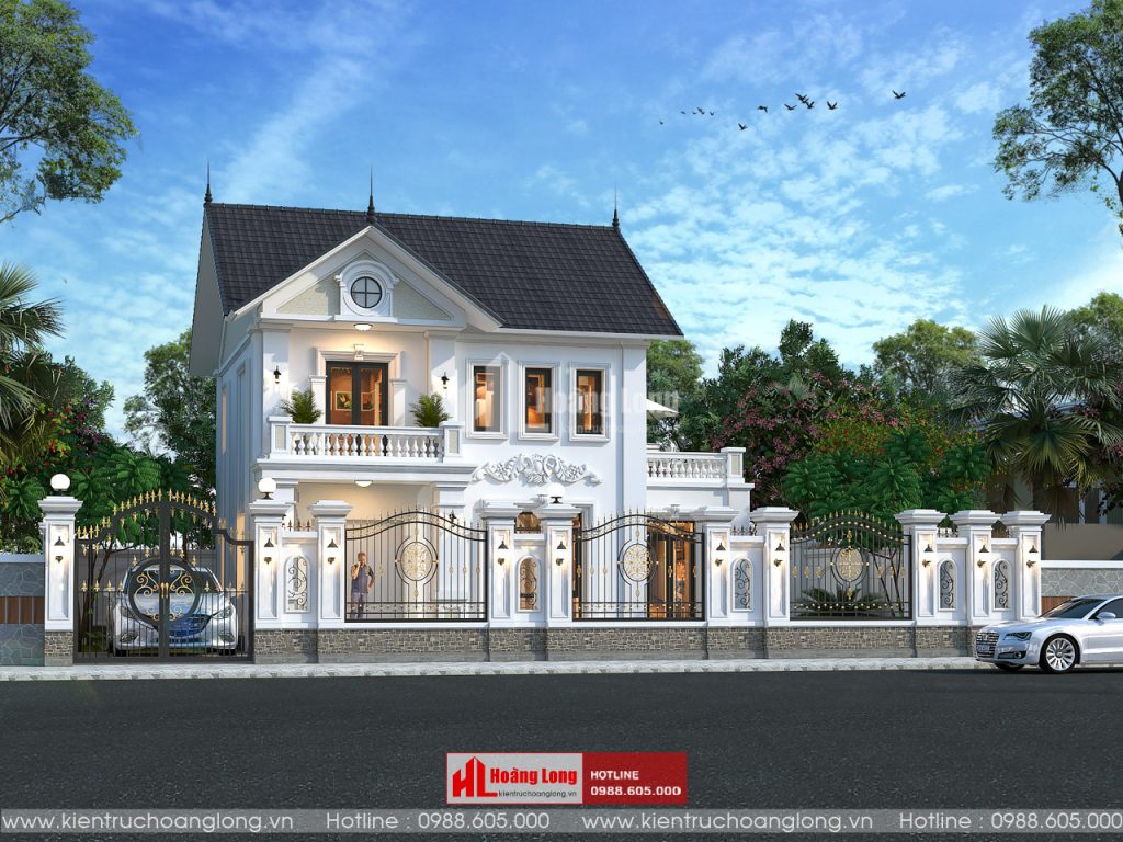 Mẫu Thiết Kế Biệt Thự 2 Tầng Đẹp