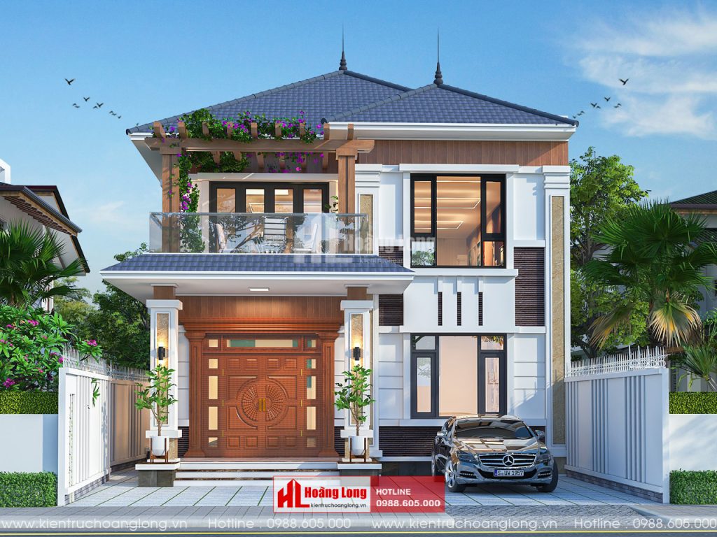 Top 999+ mẫu thiết kế biệt thự 2 tầng đẹp ấn tượng nhất 2025 1 Mẫu Thiết Kế Biệt Thự 2 Tầng Đẹp