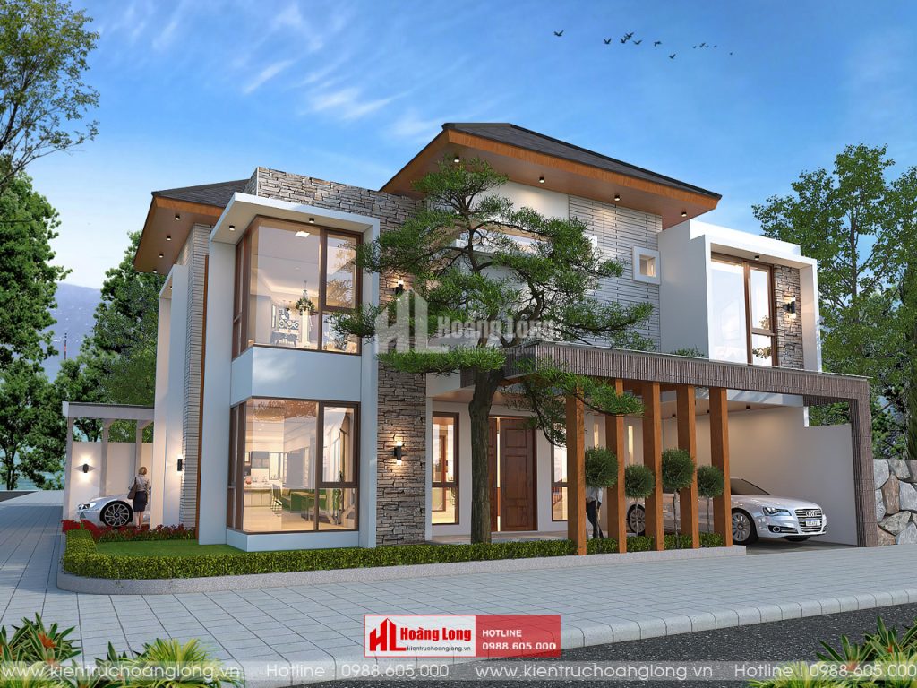 Top 999+ mẫu thiết kế biệt thự 2 tầng đẹp ấn tượng nhất 2025 2 Mẫu Thiết Kế Biệt Thự 2 Tầng Đẹp