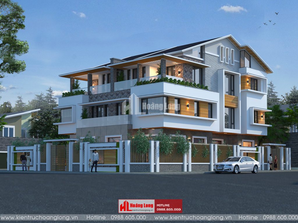 Thiết Kế Biệt Thự 3 Tầng Hiện Đại Hot 2025