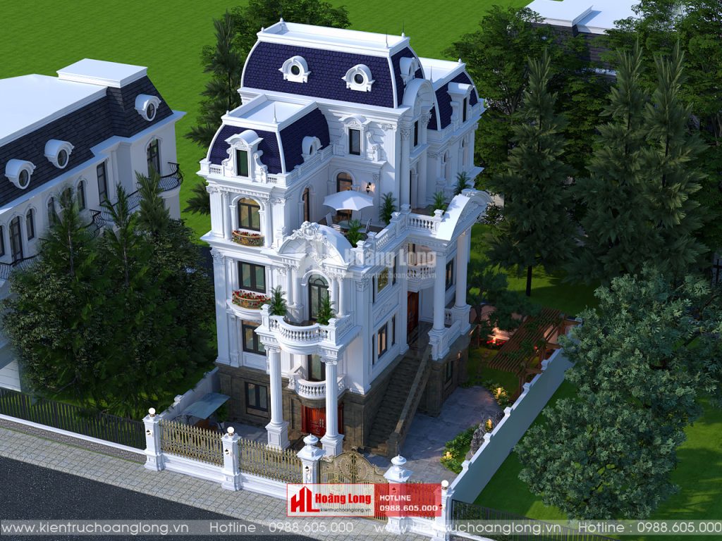 Mẫu Thiết Kế Biệt Thự 500M2 Đẹp 2025