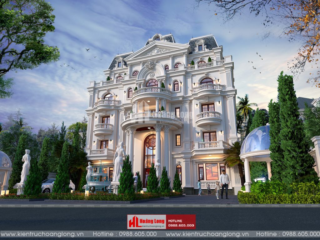 Mẫu Thiết Kế Biệt Thự 500M2 Đẹp 2025