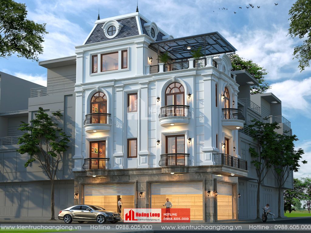 Tổng hợp các mẫu thiết kế biệt thự cổ điển đẹp 2025