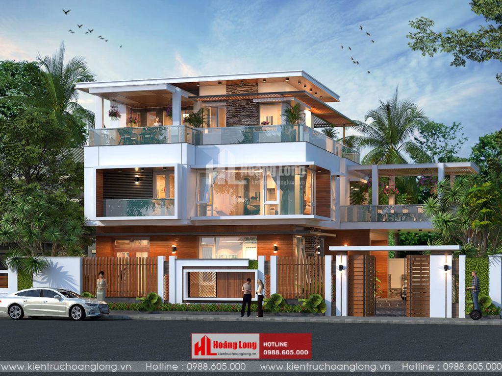 Thiết Kế Biệt Thự Mini Hiện Đại