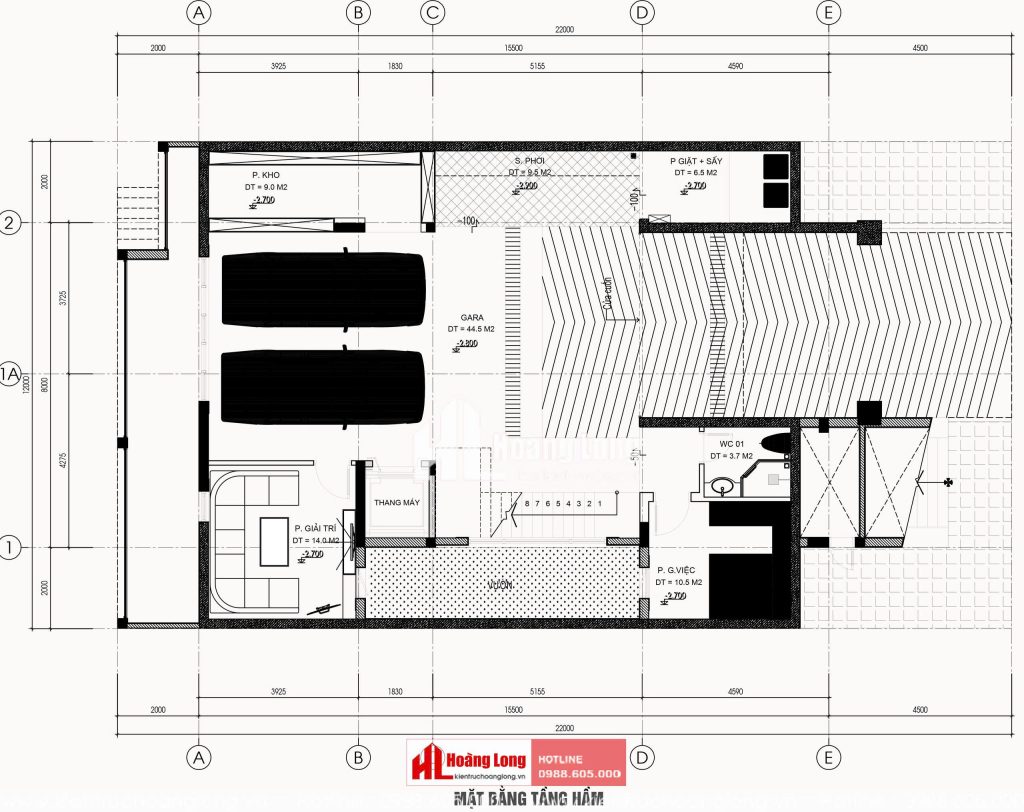 Dự án thiết kế biệt thự vinhomes