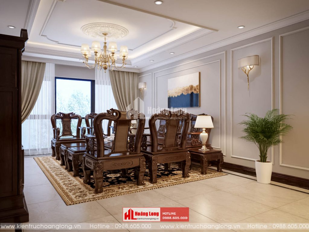 Thiết kế nội thất biệt thự tân cổ điển