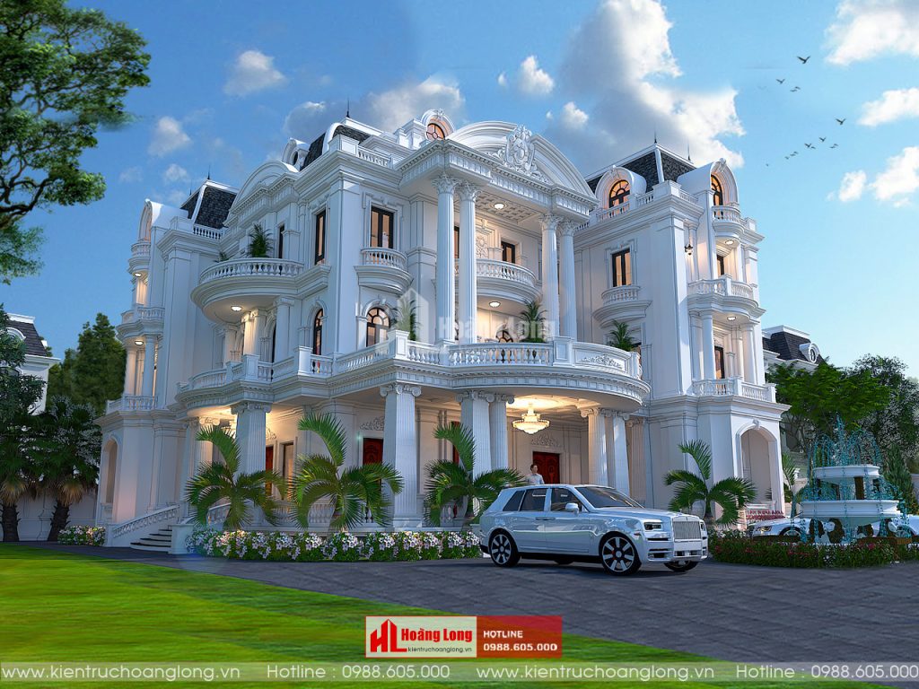 Bản thiết kế biệt thự 3 tầng đẹp