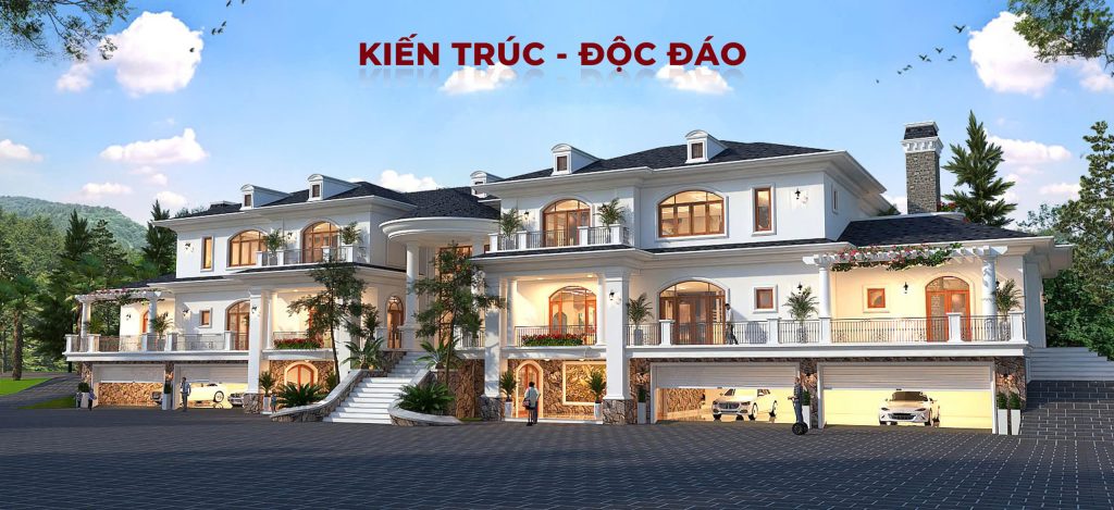 Công ty chuyên thiết kế biệt thự Kiến trúc Hoàng Long