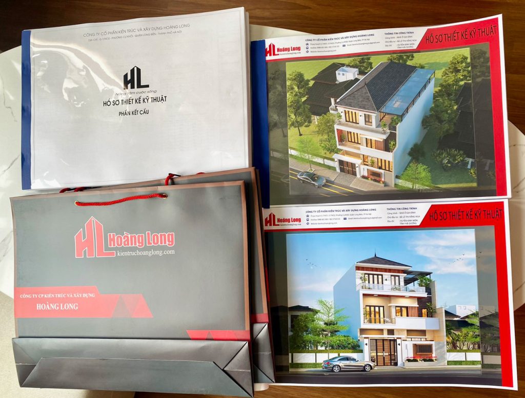 Hồ Sơ Thiết Kế Biệt Thự Kiến Trúc Hoàng Long
