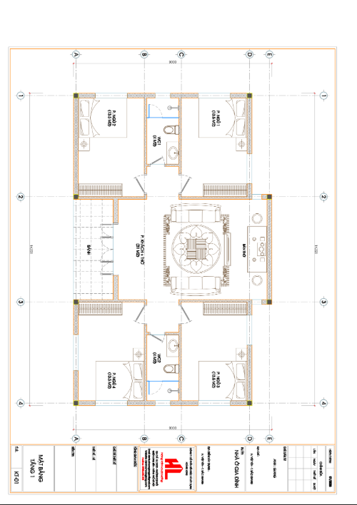 Hồ Sơ Thiết Kế Biệt Thự Kiến Trúc Hoàng Long