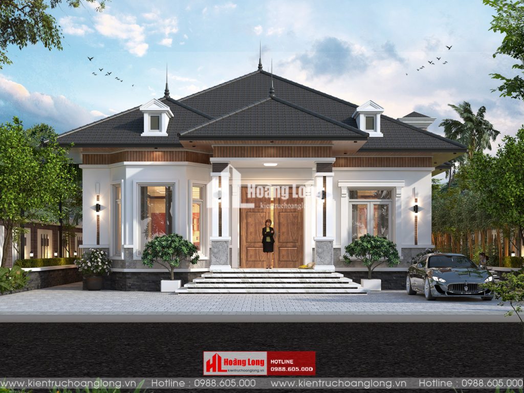 Mẫu thiết kế biệt thự mini đẹp