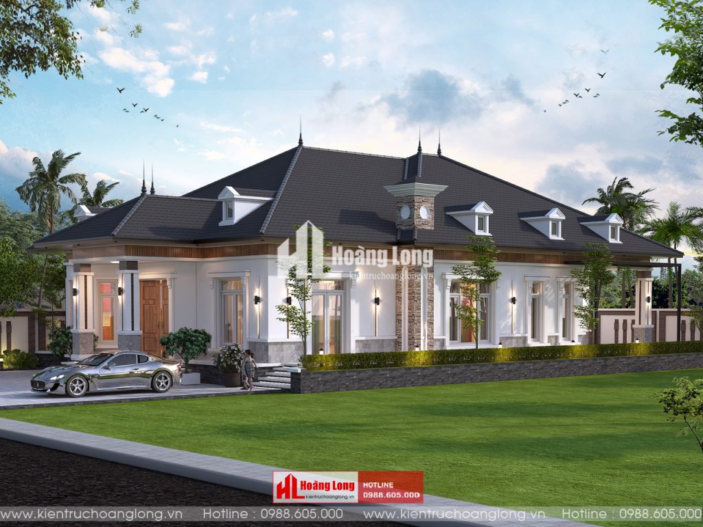 Mẫu thiết kế biệt thự mini đẹp