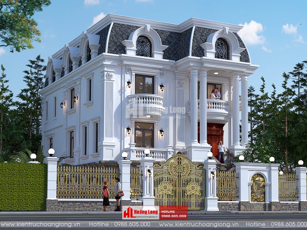Mẫu thiết kế biệt thự mini đẹp