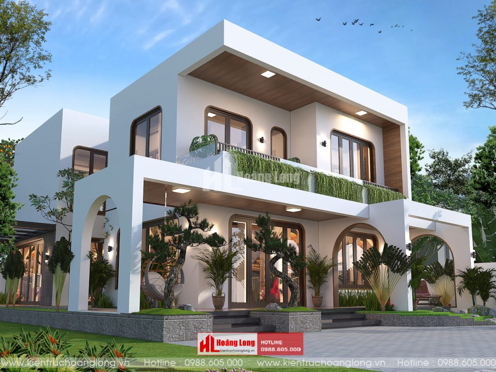 Mẫu Thiết Kế Biệt Thự Nghỉ Dưỡng Hot 2025