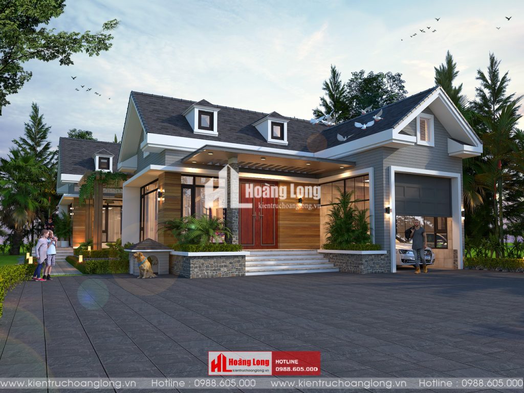 Mẫu Thiết Kế Biệt Thự Nhà Vườn Đẹp