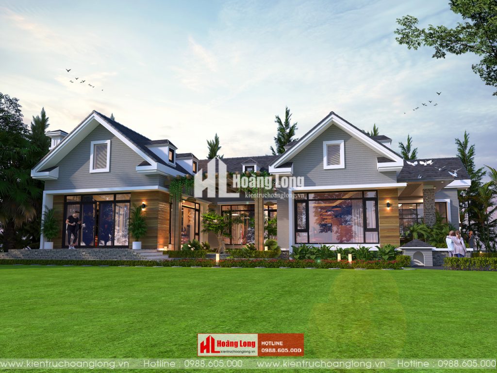 Mẫu Thiết Kế Biệt Thự Nhà Vườn Đẹp