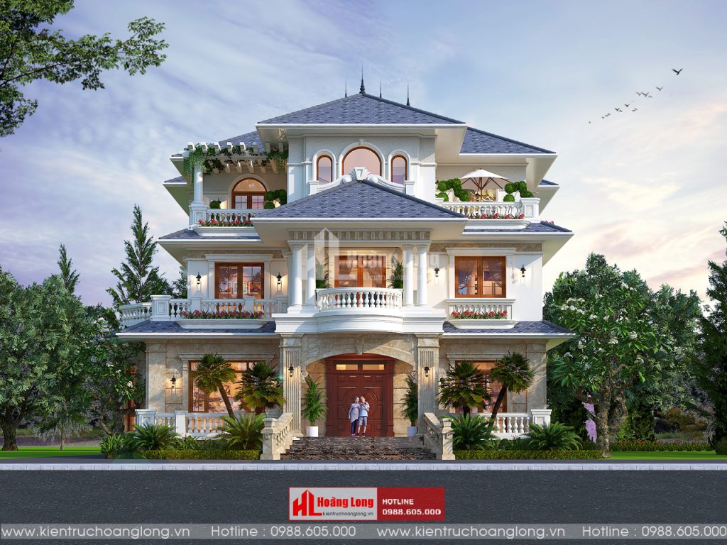 Tuyển chọn 20+ mẫu thiết kế biệt thự sân vườn đẹp 1 Mẫu Thiết Kế Biệt Thự Sân Vườn Đẹp