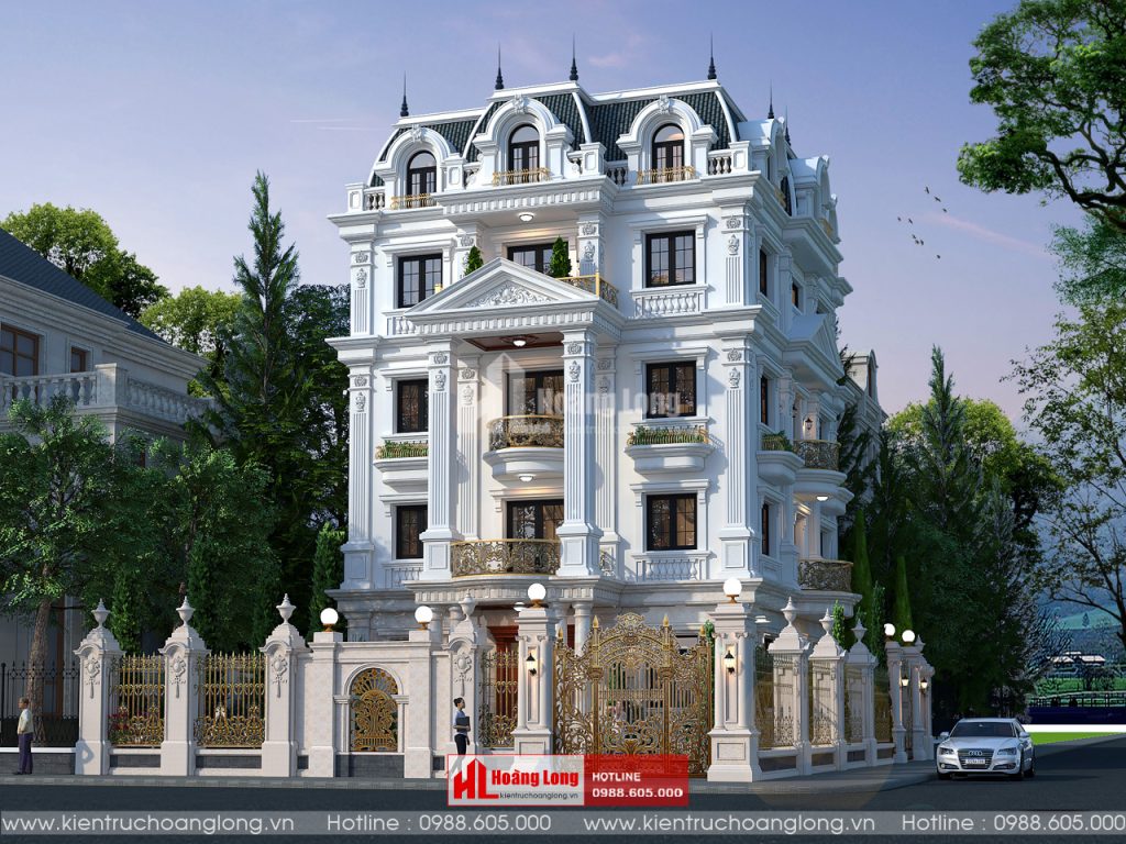 Mẫu Thiết Kế Biệt Thự Tân Cổ Điển Hot 2026