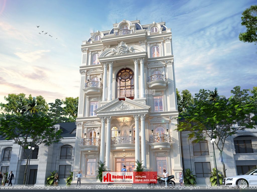 TOP 100 mẫu HOT thiết kế biệt thự 1 tầng kiểu Pháp HOT 2025 14 Thiết Kế Biệt Thự 1 Tầng Kiểu Pháp