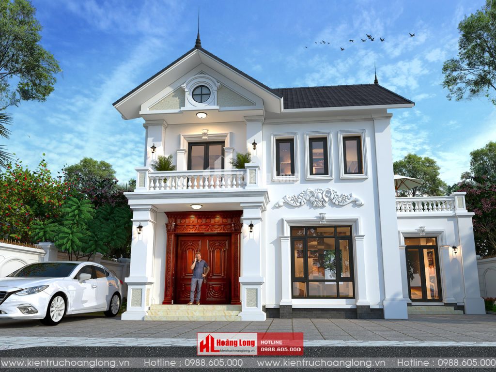Thiết Kế Biệt Thự 3 Tầng Mái Thái