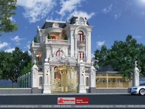 Thiết Kế Biệt Thự Cổ Điển 3 Tầng