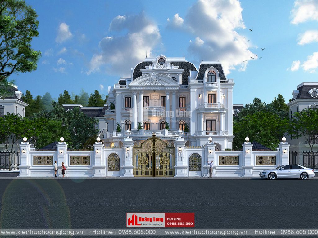 Thiết Kế Biệt Thự Cổ Điển 3 Tầng