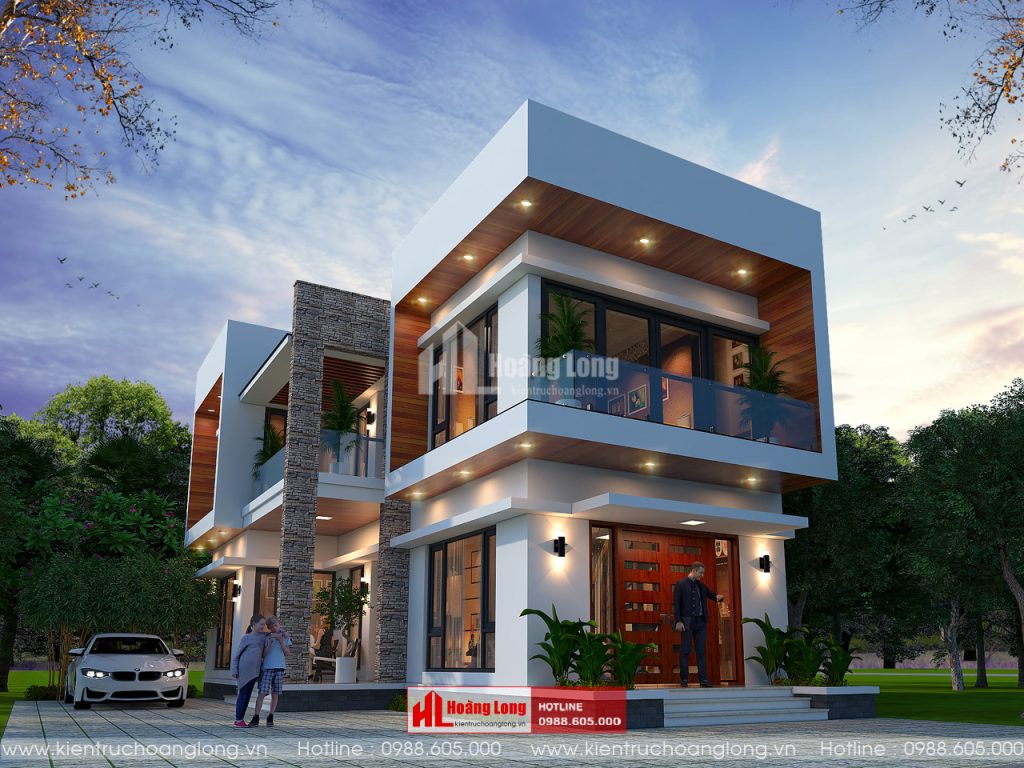 Thiết Kế Biệt Thự Mini 2 Tầng Hot 2026