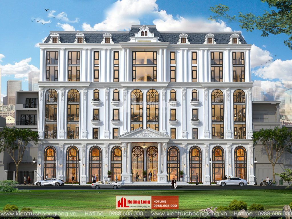 Mẫu thiết kế biệt thự Pháp đẹp nhất hiện nay