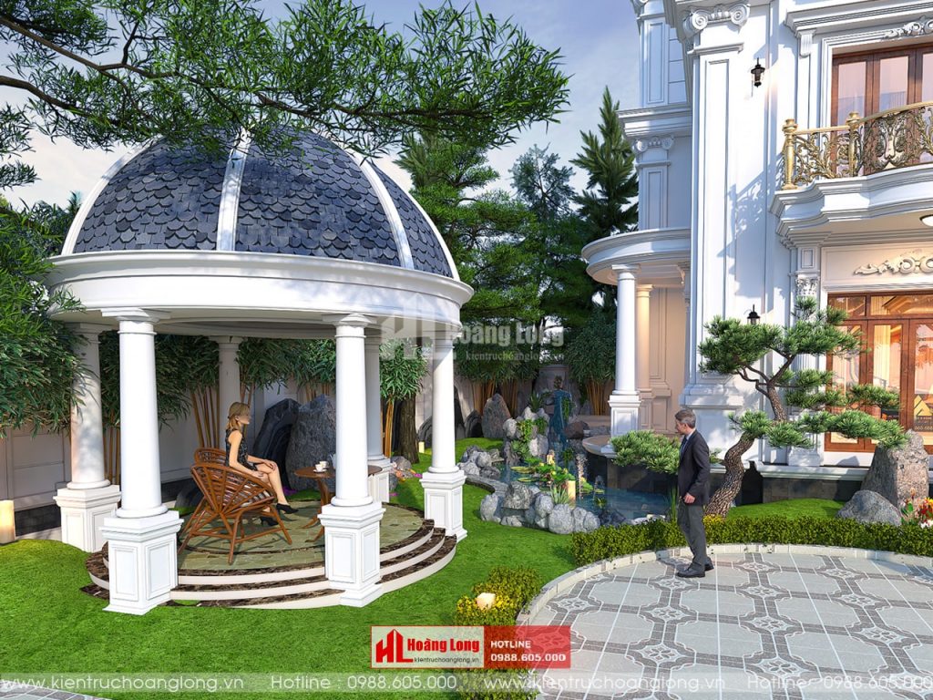 Mẫu Thiết Kế Biệt Thự Phong Cách Châu Âu