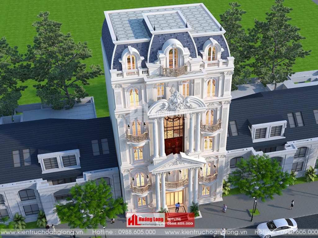 Mẫu Thiết Kế Biệt Thự Phong Cách Châu Âu