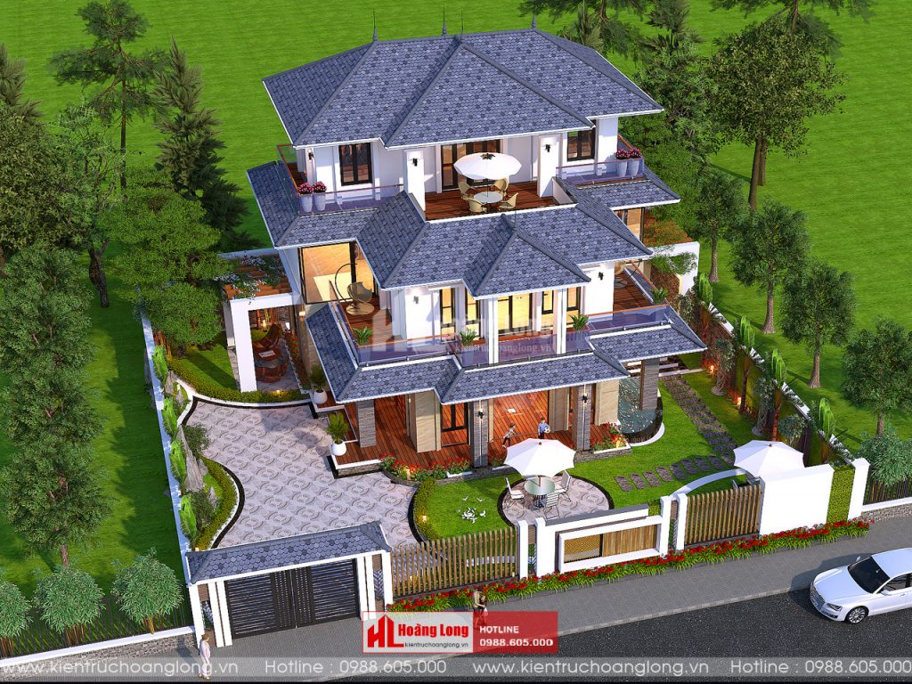 Mẫu Thiết Kế Biệt Thự Phong Cách Hiện Đại