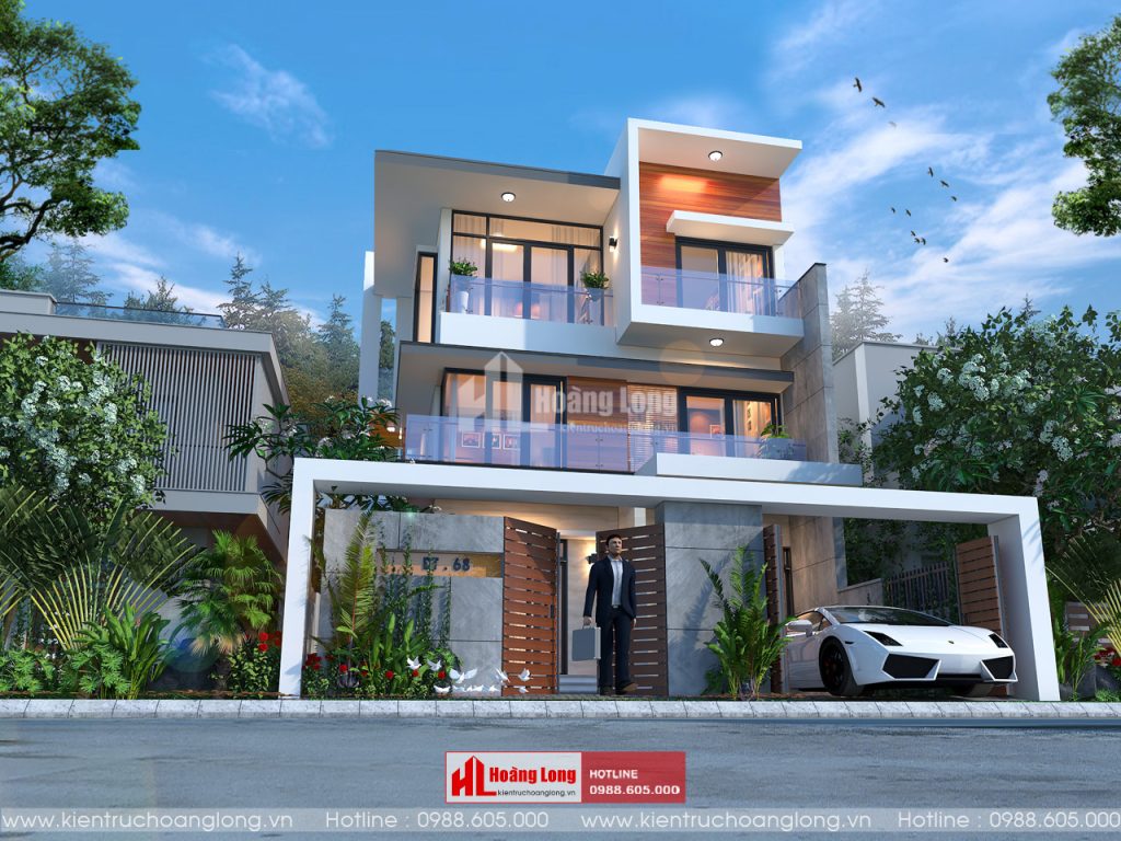 Mẫu Thiết Kế Biệt Thự Phong Cách Hiện Đại
