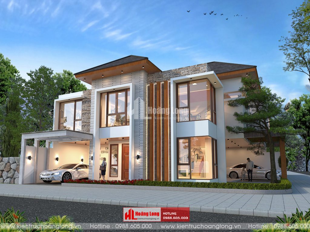 Mẫu Thiết Kế Biệt Thự Phong Cách Hiện Đại