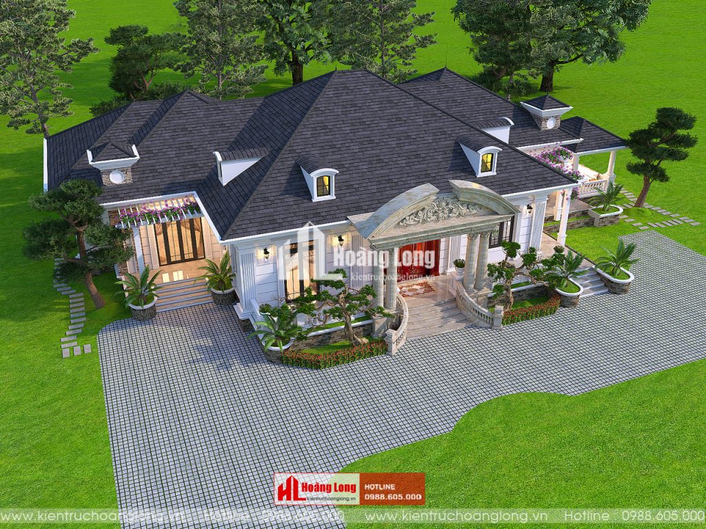 Công trình thiết kế thi công biệt thự tại Quảng Ninh