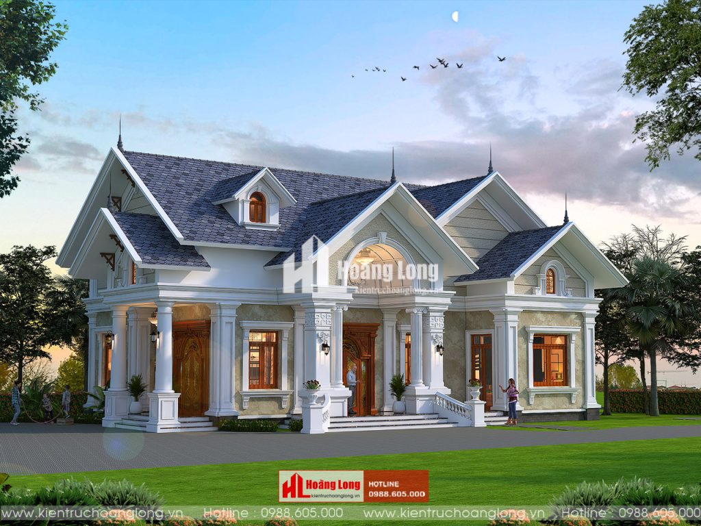 Thiết kế thi công biệt thự tại Thái Bình