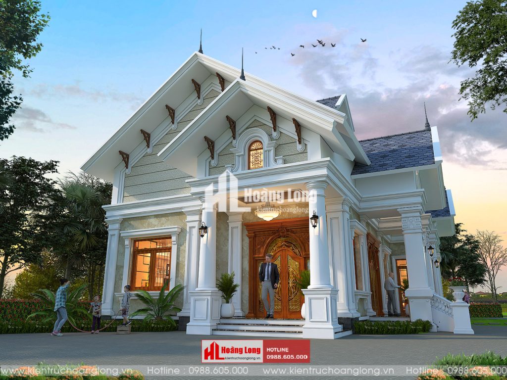 Thiết kế thi công biệt thự tại Thái Bình