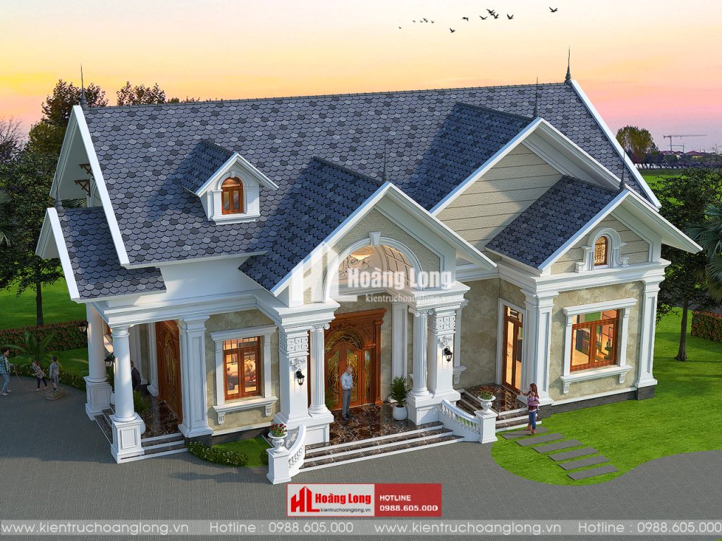 Thiết kế thi công biệt thự tại Thái Bình