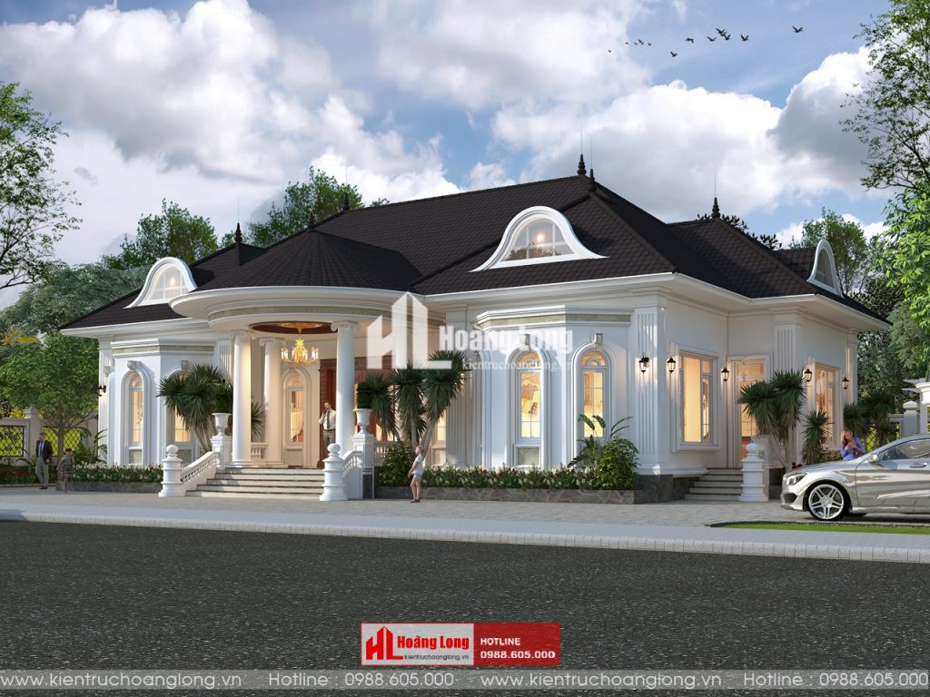 99+ Bản vẽ thiết kế nhà biệt thự 1 tầng đẹp 2026 sang trọng 3 Bản Vẽ Thiết Kế Nhà Biệt Thự 1 Tầng