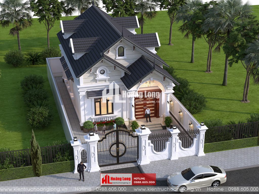 99+ Bản vẽ thiết kế nhà biệt thự 1 tầng đẹp 2026 sang trọng 9 Bản Vẽ Thiết Kế Nhà Biệt Thự 1 Tầng