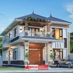 Bản Vẽ Thiết Kế Nhà Biệt Thự 2 Tầng