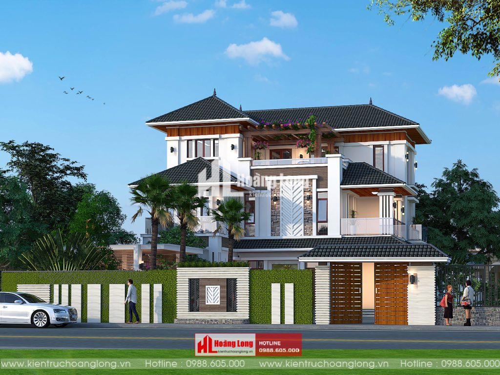 Hồ sơ thiết kế biệt thự 3 tầng chuẩn cho biệt thự sang trọng 4 Hồ Sơ Thiết Kế Biệt Thự 3 Tầng