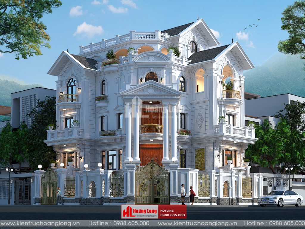 3 phong cách thiết kế biệt thự 400m2 HOT NHẤT 2026 5 Thiết Kế Biệt Thự 400M2-Kiến Trúc Hoàng Long